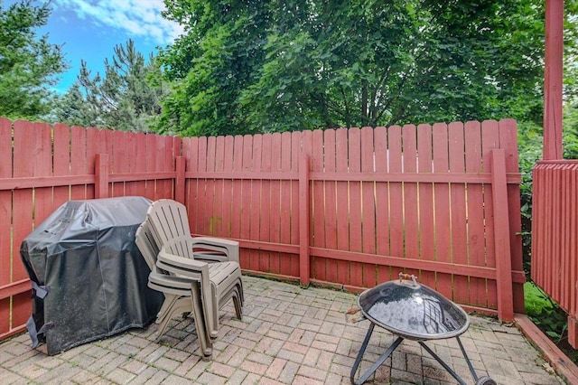 130 W Windsor Ave, Cottage Grove, WI 53527 - view of patio / terrace featuring area for grilling