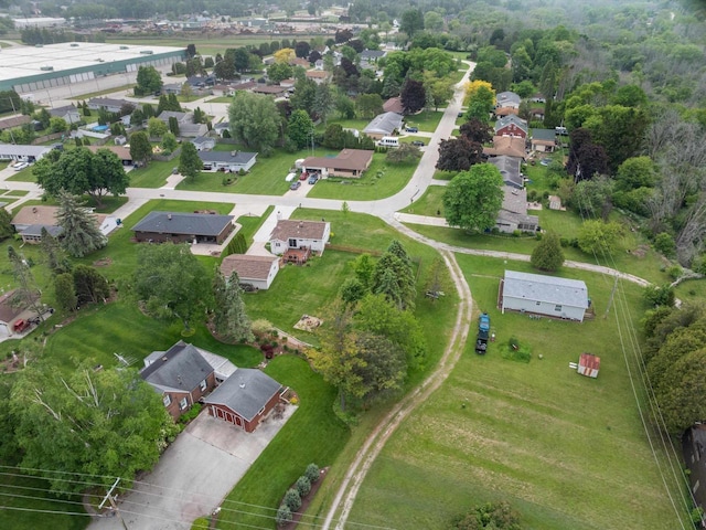 3715 N 17th St, Sheboygan, WI 53083 - aerial view of property and surrounding area with nearby suburban area