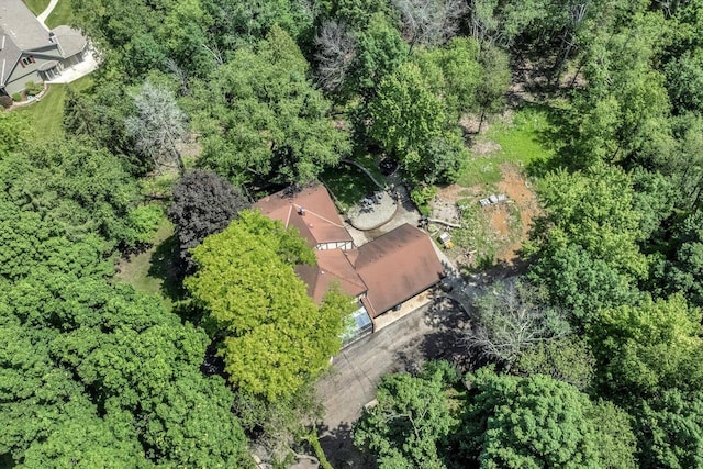 1450 Weber Ct, Hartland, WI 53029 - view from above of property