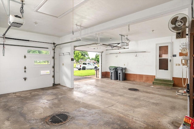 3720 Elm Dr, La Crosse, WI 54601 - garage with a garage door opener