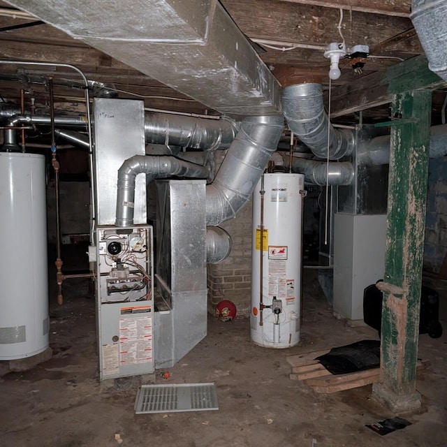 1920 W Vienna Ave, Milwaukee, WI 53206 - utility room featuring water heater
