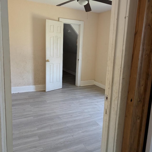 1920 W Vienna Ave, Milwaukee, WI 53206 - unfurnished room with ceiling fan and wood finished floors