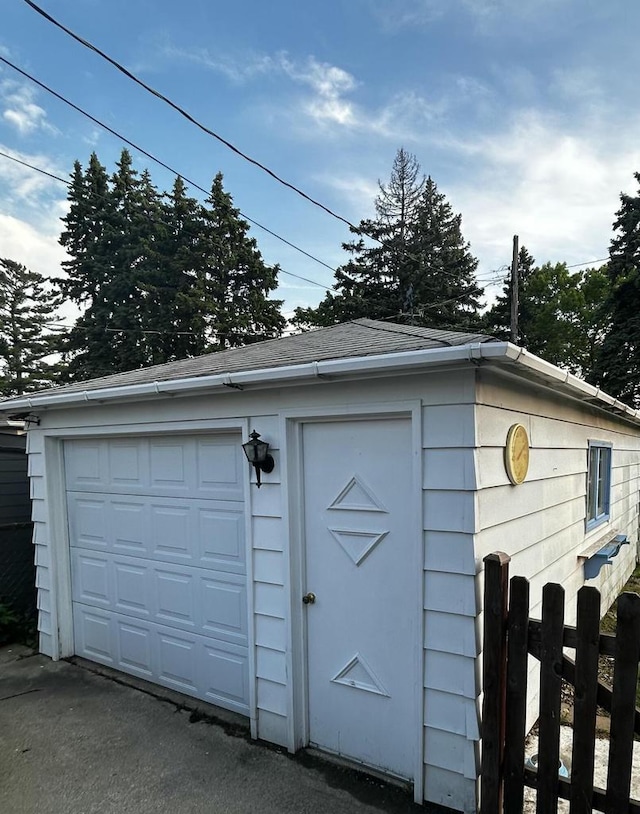 2218 Jerome Blvd, Racine, WI 53403 - view of detached garage