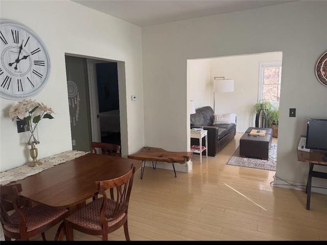 338 S Jefferson St, Saint Croix Falls, WI 54024 - dining space featuring wood finished floors