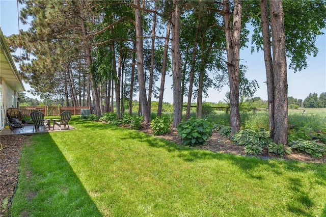 4271 220th St, Cadott, WI 54727 - view of yard featuring a patio area