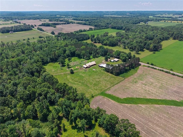 4271 220th St, Cadott, WI 54727 - aerial view of sparsely populated area