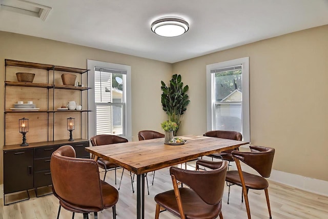1541 Porter Ave, Beloit, WI 53511 - dining space with light wood finished floors and baseboards