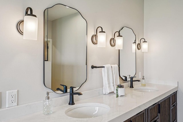 3330 Colton Way, Sun Prairie, WI 53590 - bathroom with double vanity