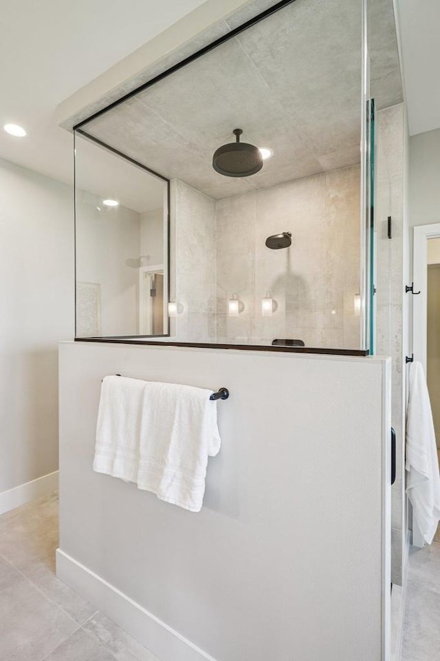 3330 Colton Way, Sun Prairie, WI 53590 - bathroom with a tile shower