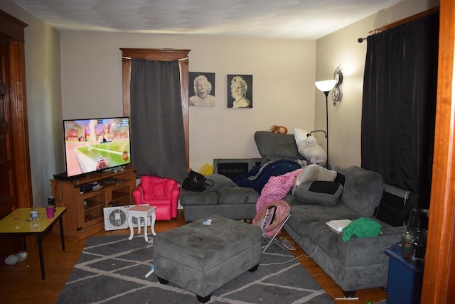 741 Vernon Ave, Beloit, WI 53511 - living room with wood finished floors