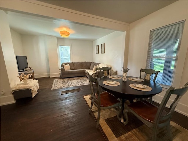 15 S Culver St, Chippewa Falls, WI 54729 - dining room with hardwood / wood-style floors and baseboards