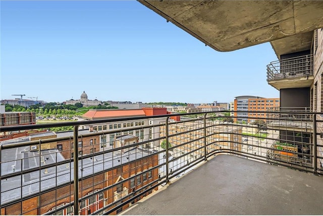 26 10th St Unit 1104, Saint Paul, MN 55102 - balcony with a city view