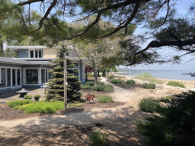 N155 Surfside Dr, Cedar Grove, WI 53013 - view of home's exterior with a water view