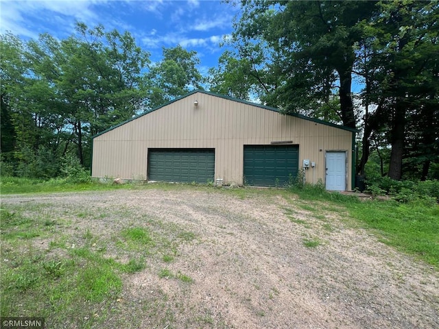 1283 230th Ave, Luck, WI 54853 - view of detached garage