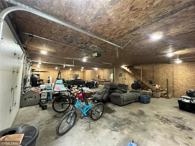 1283 230th Ave, Luck, WI 54853 - view of garage
