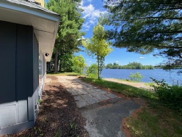 202361 Dubay Dr, Mosinee, WI 54455 - view of yard with a water view