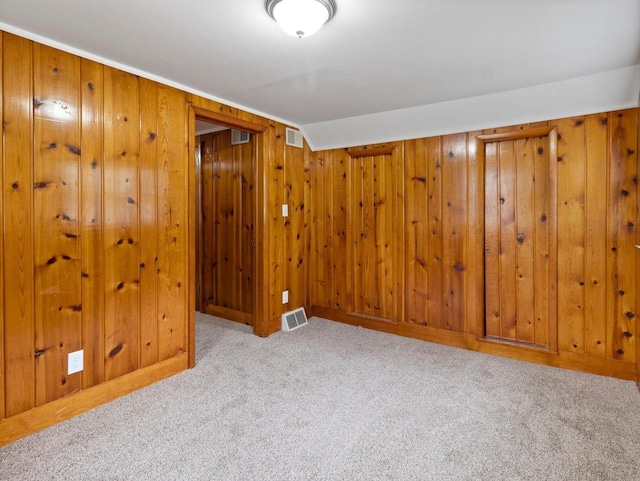 5751 N 38th St, Milwaukee, WI 53209 - empty room with carpet and wooden walls