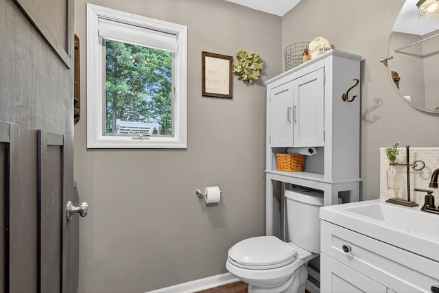 5111 Timberland Trl, Wisconsin Rapids, WI 54494 - bathroom featuring toilet and vanity