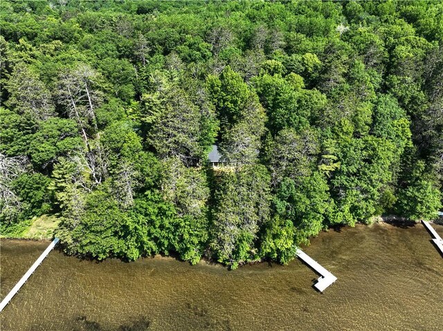 8674 Nor Wis Rd, Hayward, WI 54843 - drone / aerial view of a heavily wooded area