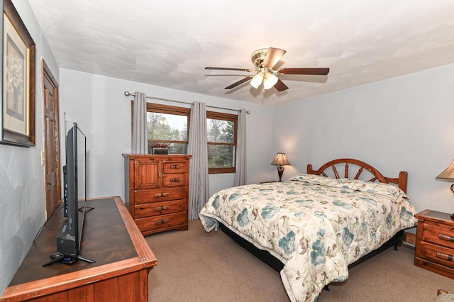 10500 W Good Hope Rd, Milwaukee, WI 53224 - carpeted bedroom with a ceiling fan
