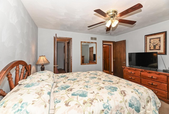 10500 W Good Hope Rd, Milwaukee, WI 53224 - bedroom with a ceiling fan and carpet flooring