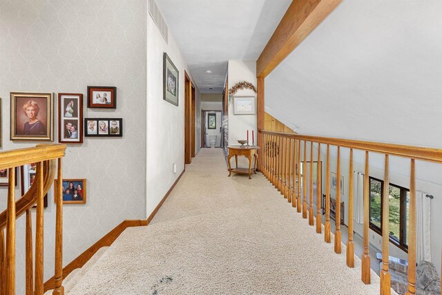 1334 W Cloverdale Dr, Appleton, WI 54914 - corridor featuring carpet floors
