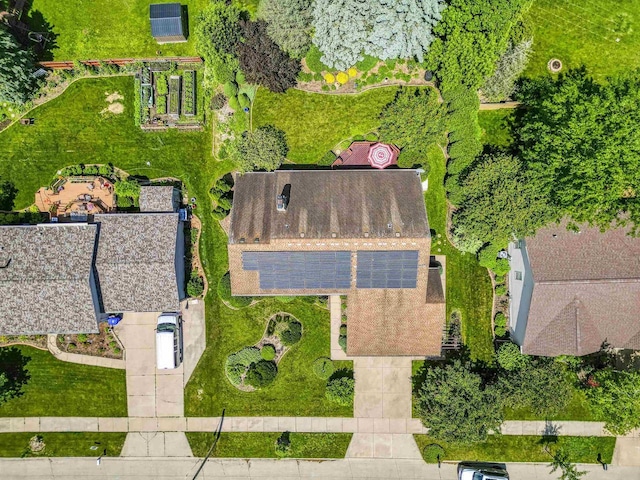 1334 W Cloverdale Dr, Appleton, WI 54914 - bird's eye view