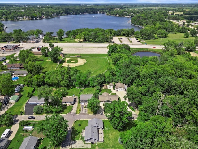 7705 241st Ave, Salem, WI 53168 - aerial overview of property's location featuring a large body of water and nearby suburban area