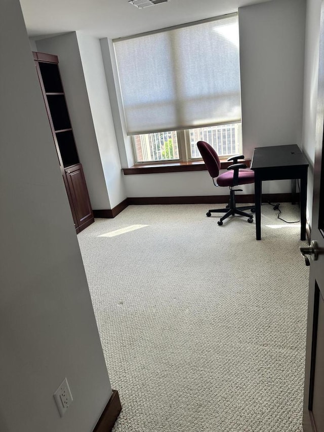 333 W Mifflin St Unit 1156, Madison, WI 53703 - home office with light colored carpet