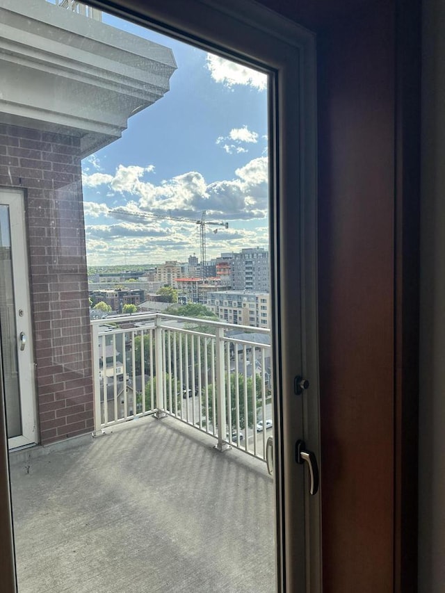 333 W Mifflin St Unit 1156, Madison, WI 53703 - balcony with a city view
