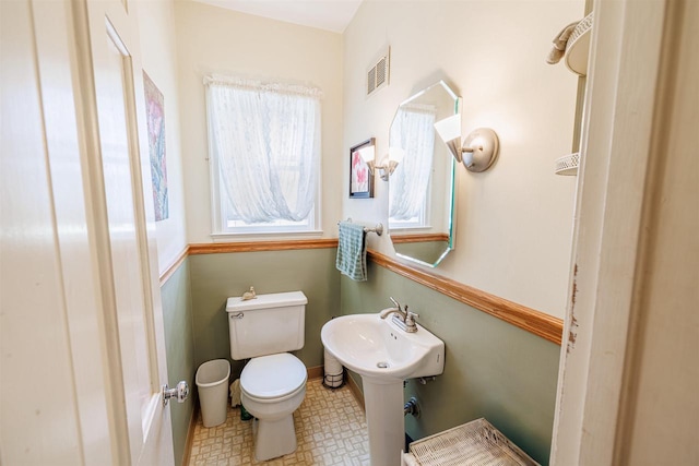 2278 S Riverside Dr, Beloit, WI 53511 - bathroom with toilet and a sink