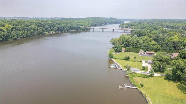 2278 S Riverside Dr, Beloit, WI 53511 - drone / aerial view of a nearby body of water
