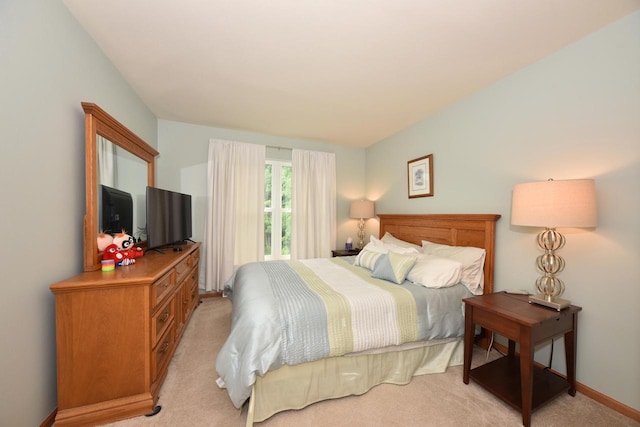 847 Chisholm Ln, Port Washington, WI 53074 - bedroom with light carpet and baseboards