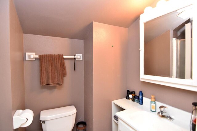 6401 237th Ave, Salem, WI 53168 - bathroom featuring toilet and vanity