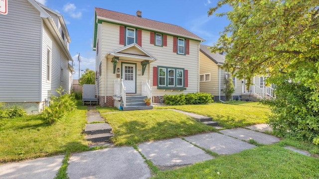 1345 Annie Ct, Sheboygan, WI 53083 - view of front of home featuring a front yard