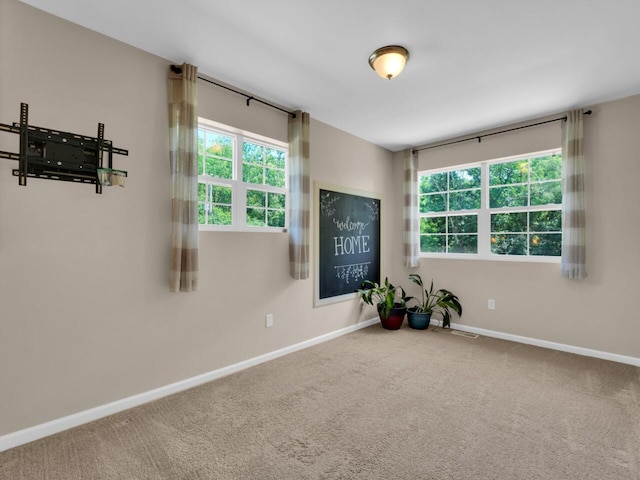 N8986 Swift Lake Dr, East Troy, WI 53120 - carpeted empty room featuring healthy amount of natural light