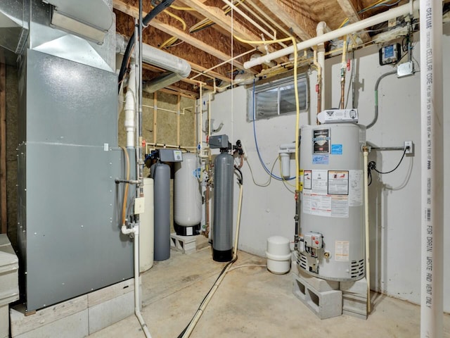 N8986 Swift Lake Dr, East Troy, WI 53120 - utility room with water heater