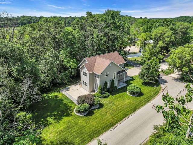 N8986 Swift Lake Dr, East Troy, WI 53120 - view of subject property with a forest