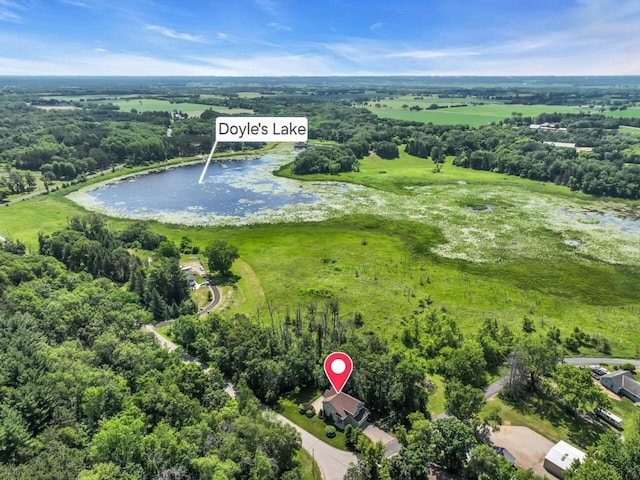N8986 Swift Lake Dr, East Troy, WI 53120 - bird's eye view of a nearby body of water