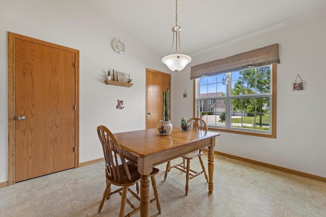 10724 S Christina Ct, Oak Creek, WI 53154 - dining area with baseboards