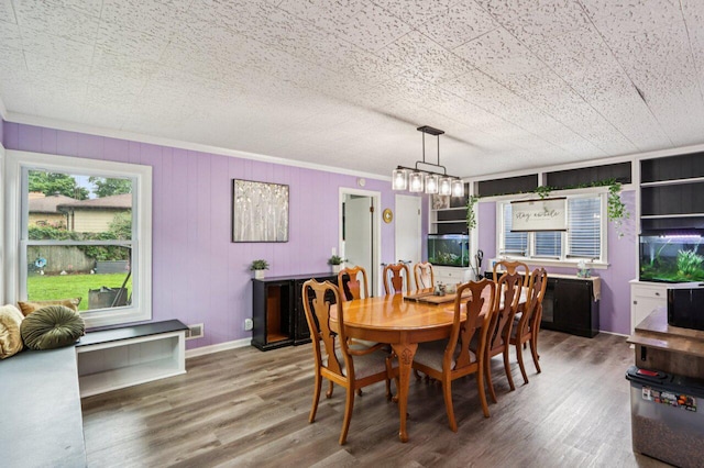 1104 Lathrop Ave, Racine, WI 53405 - dining area with wood finished floors
