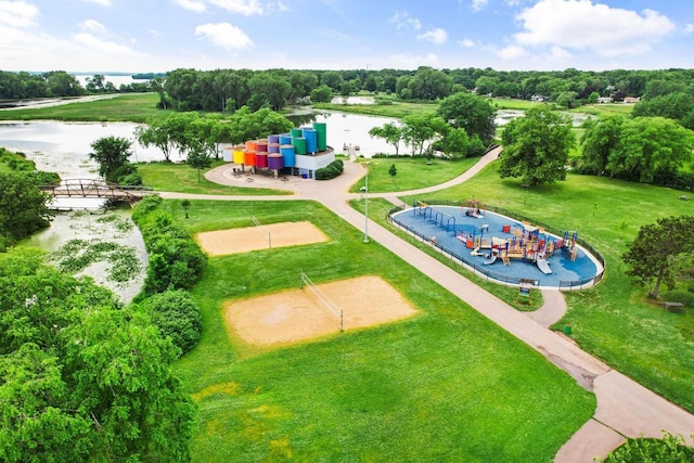 3613 Spenser Ln, Madison, WI 53704 - aerial view of a nearby body of water and a recreational park