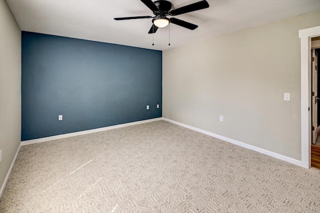 201 Kearney Way Unit 201, Waunakee, WI 53597 - unfurnished room with a ceiling fan and carpet floors
