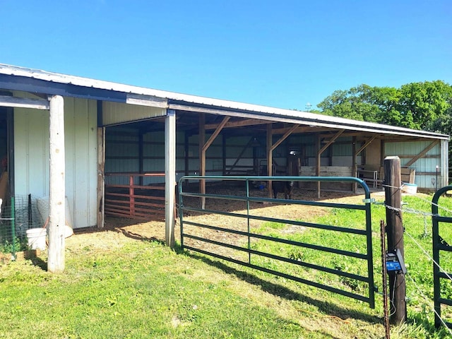 W6747 Legler Valley Rd, New Glarus, WI 53574 - view of outbuilding featuring an exterior structure