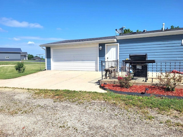 W6747 Legler Valley Rd, New Glarus, WI 53574 - view of detached garage