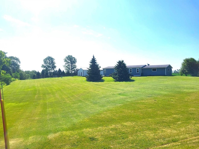 W6747 Legler Valley Rd, New Glarus, WI 53574 - view of green lawn