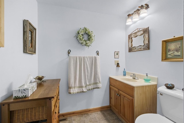17705 Nicolet Rd, Townsend, WI 54175 - bathroom with vanity and tile patterned floors