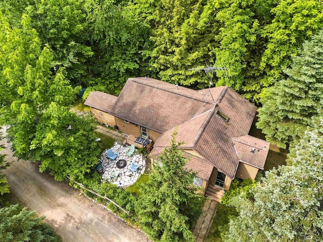 17705 Nicolet Rd, Townsend, WI 54175 - aerial view of property and surrounding area