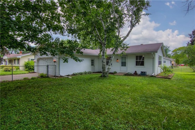 3474 Delbert Rd, Eau Claire, WI 54703 - view of front of property featuring a garage and driveway