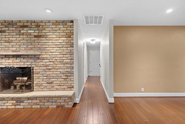 4350 S US Highway 45, Oshkosh, WI 54902 - corridor with baseboards and wood finished floors